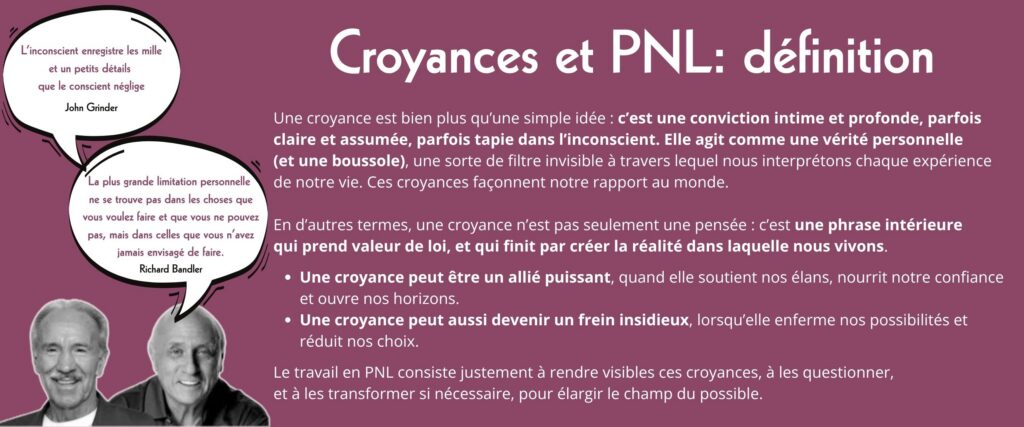 croyances PNL